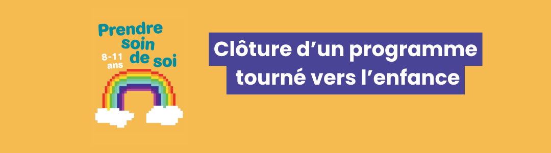 cloture programme prendre soin de soi