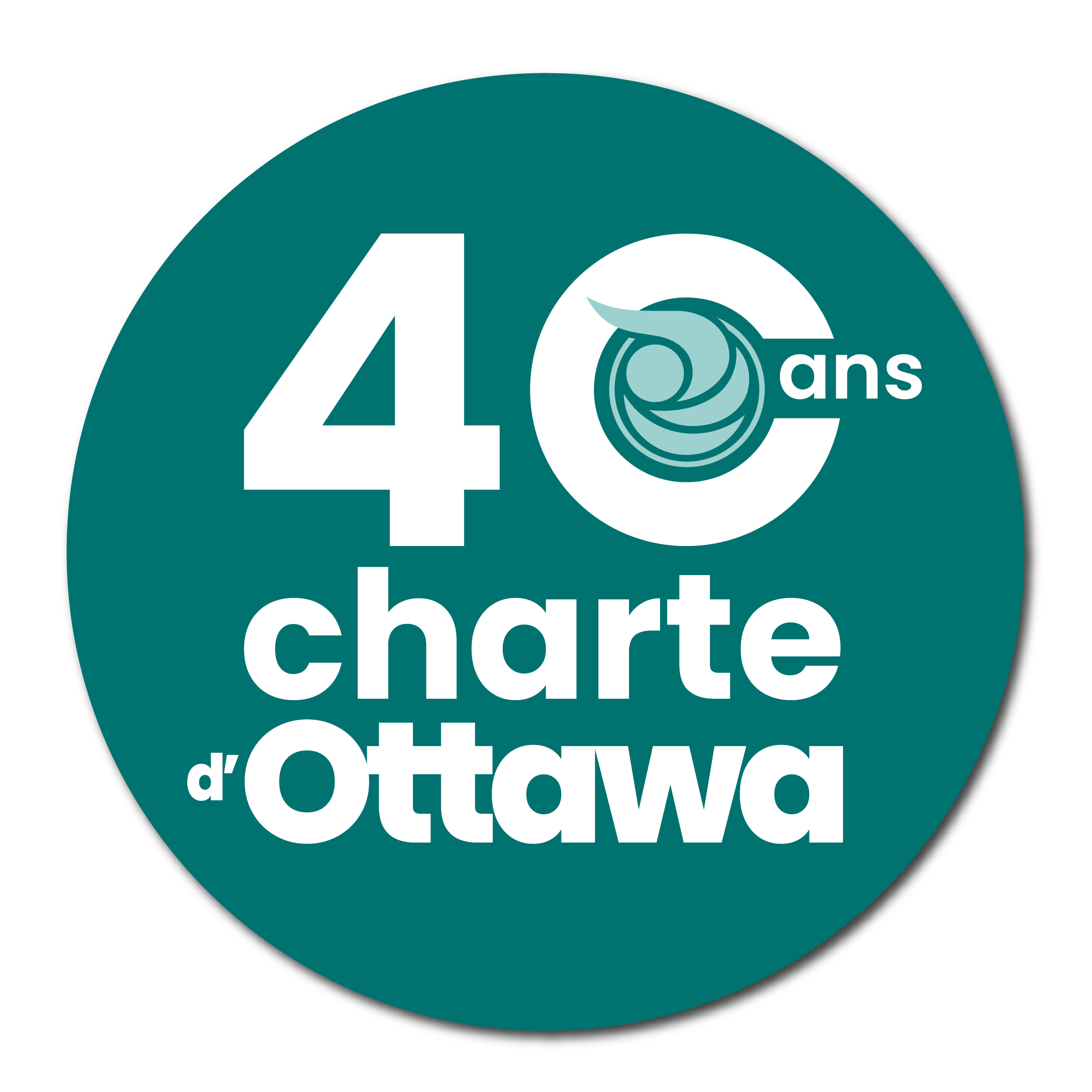 logo 40 ans charte ottawa